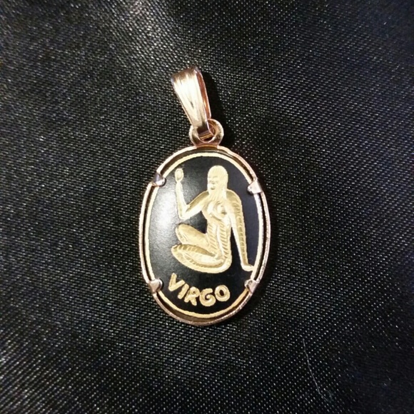 Virgo gold charm