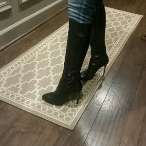 Michael Kors Edna leather knee high boots