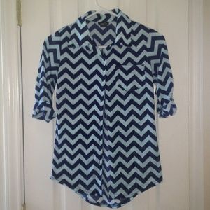❌Sold❌Rue 21 chevron top