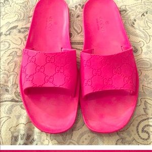 Gucci slides-purchased by emily105