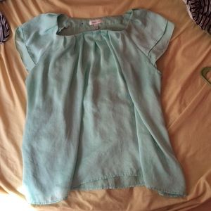 baby teal tee
