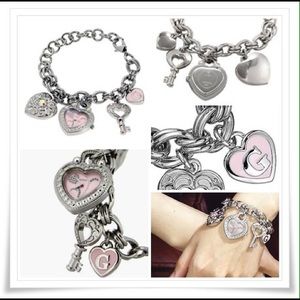 Guess Women's Charm Bracelet Watch