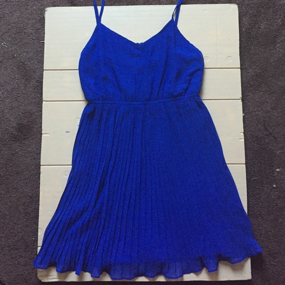 Dresses & Skirts - Royal Blue Lace Dress