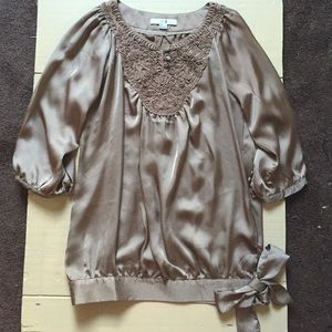 Champagne On the Town blouse