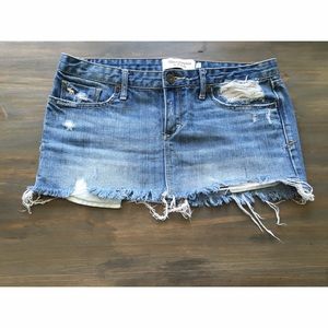 Abercrombie & Fitch denim skirt