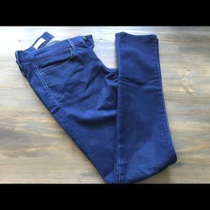 gap dark stretch skinny jeans