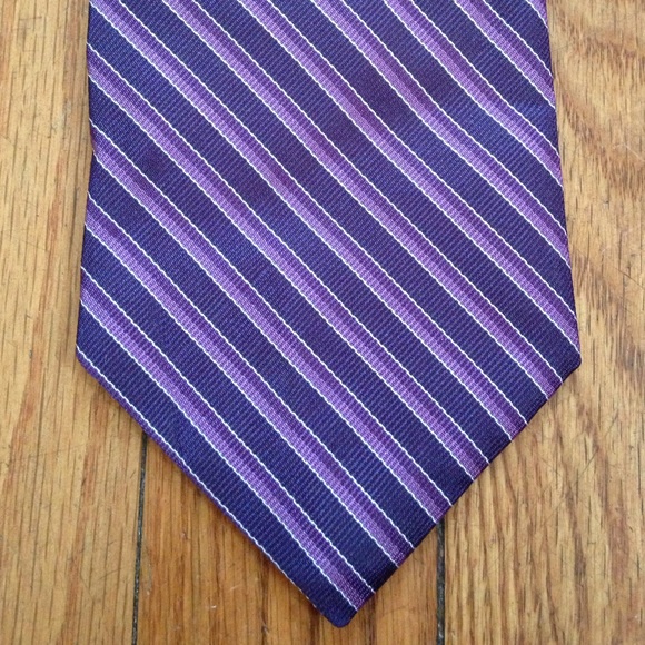 Brooks Brothers purple silk tie