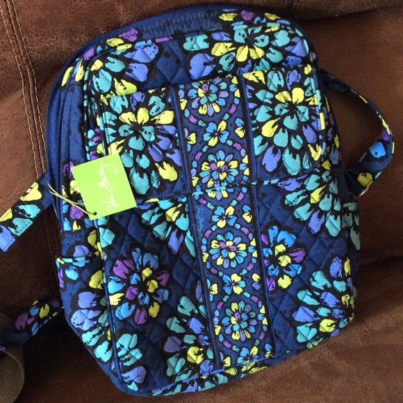 Vera Bradley backpack indigo pop