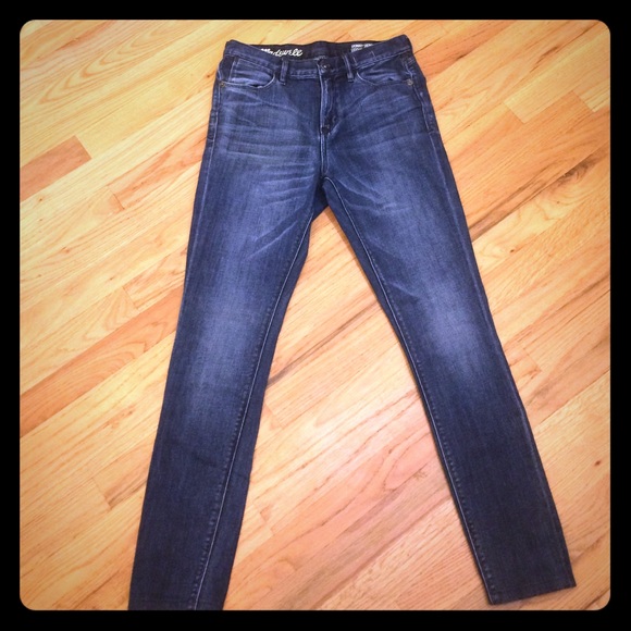 Madewell skinny skinny high riser denim size 27x32