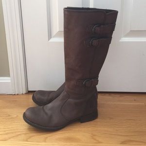 Brown riding boots by Born, Sz 8