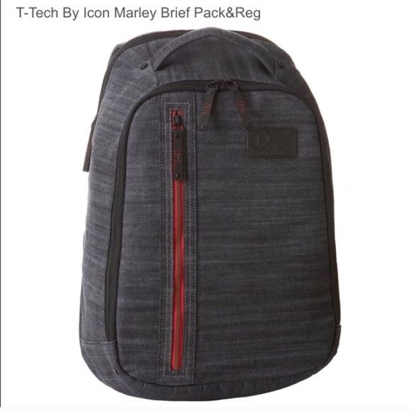Tumi denim backpack T-tech Icon by Marley Brief