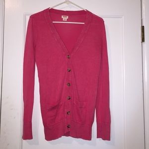 Pink Cardigan