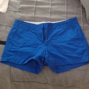 J.Crew Factory blue broken in chino short