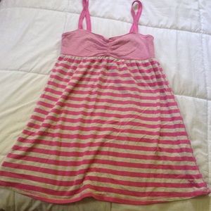 PINK striped dress
