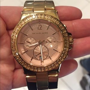 Michael Kora Rose Gold watch