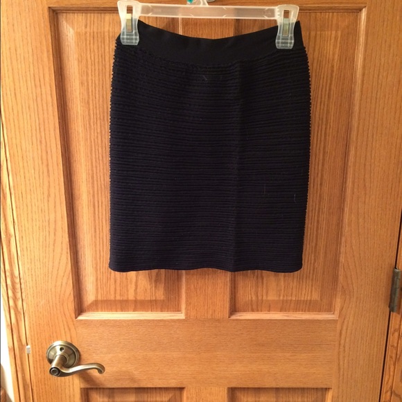 Black bandage skirt
