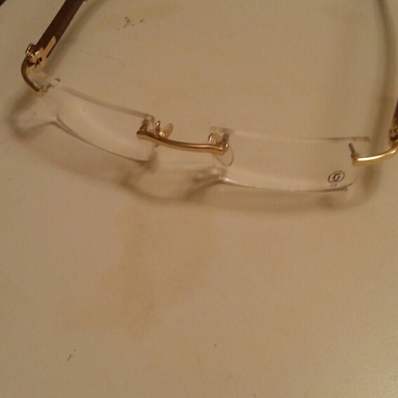 Real Cartier clear glasses with the serial number - Picture 1 of 1