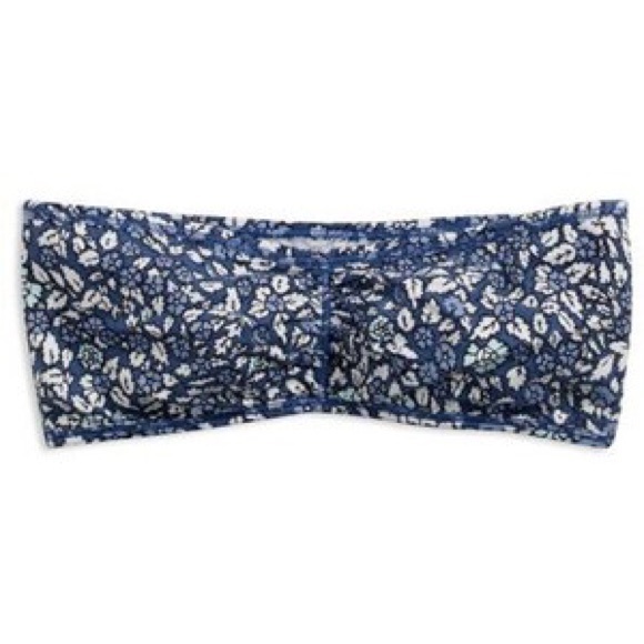 American Eagle Blue Floral Bandeau