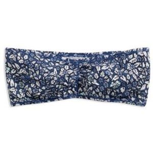 American Eagle Blue Floral Bandeau