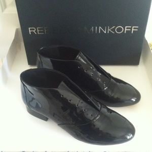 Sold!!!!!!!!!!Rebecca Minkoff Black Patent Leather