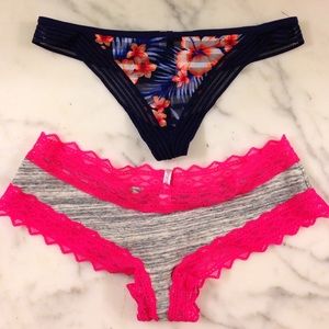 2 PINK by VS panties! NWOT