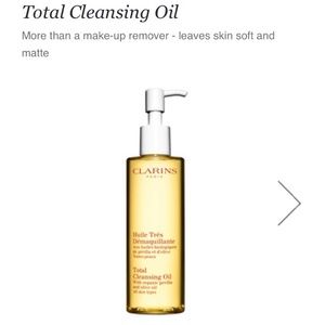 New Clarins Total Cleansing Oil, Face Wash