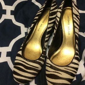 Antonio Melani Zebra Heels