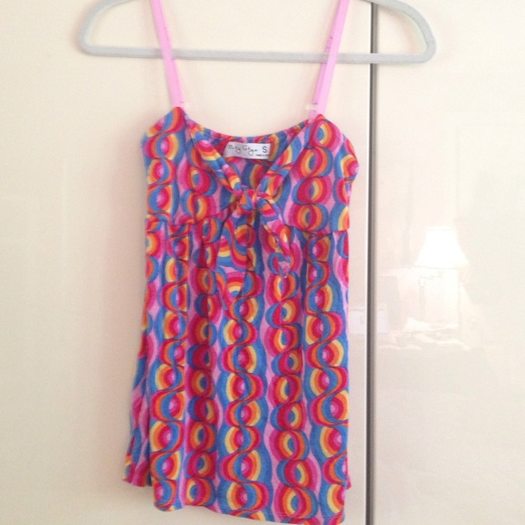 Urban Outfitters Ruby Sky Rainbow Top