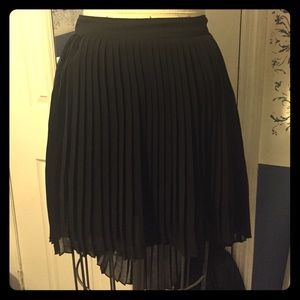 Pleated American Eagle Skirt.