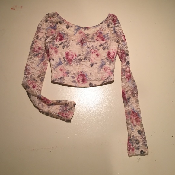 Floral Cropped Shirt