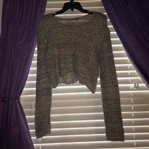cropped sweater