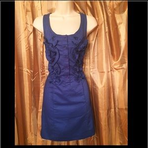 Beautiful unique blue dress