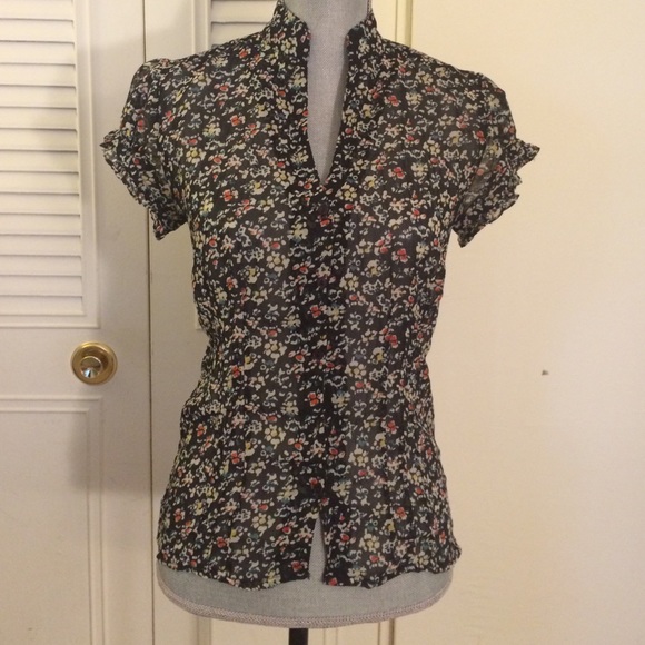 Chiffon Floral Top - Picture 2 of 4