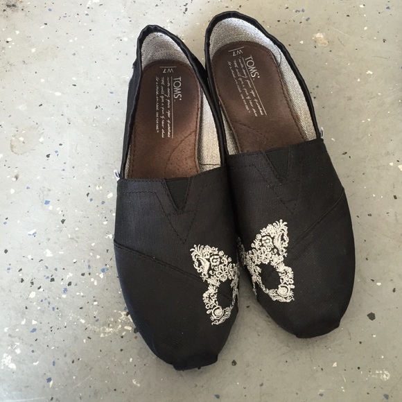 Special edition Butterfly Toms slip ons