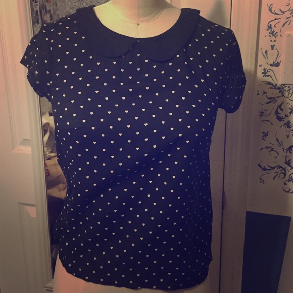 Peter Pan Collar Top