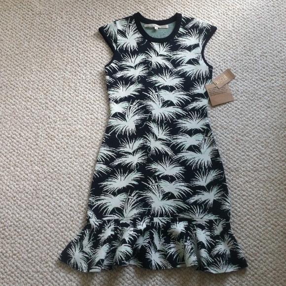 Sold!!!!!!!Rachel Roy PalmTree Print Drop-waist
