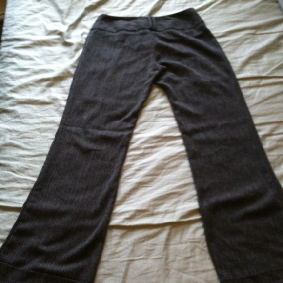 Wet Seal Gray Wide Legged Trouser - Picture 3 of 4