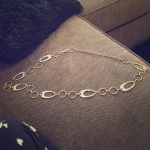 Women's metal and adjustable belt