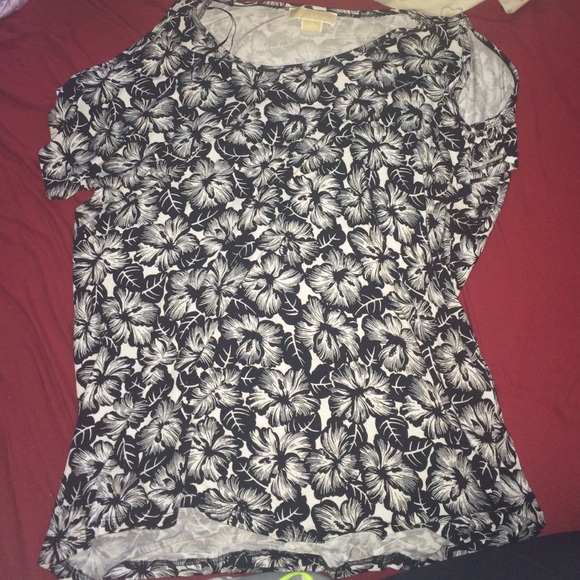 Tropical print shirt