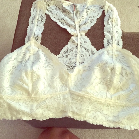 Free people lace bra