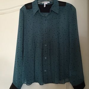 BCBG Long sleeve blouse