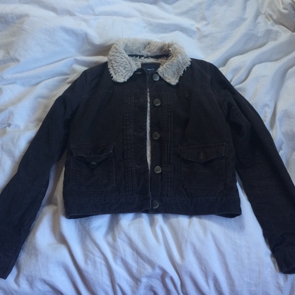 Brown corduroy jacket
