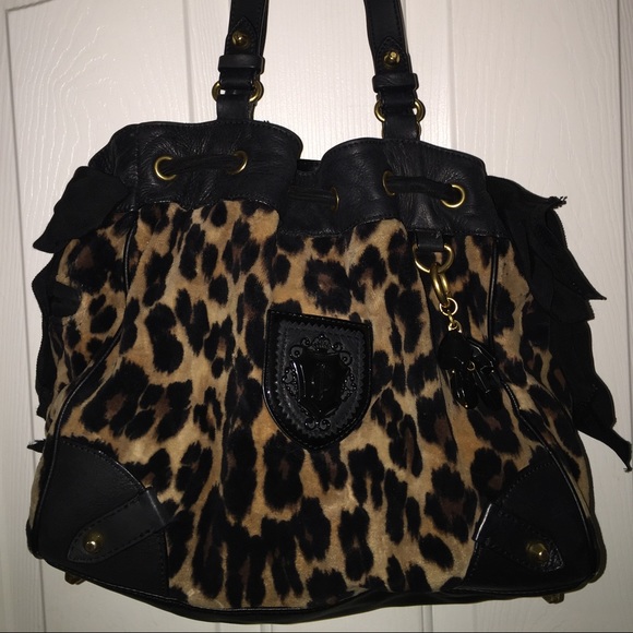 Juicy Couture Purses Leopard Printed