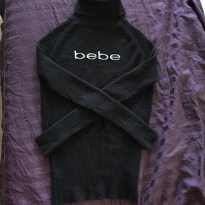 bebe turtle neck sweater