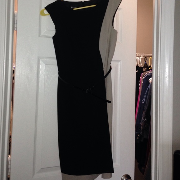 AB studio colorblock dress new without tags