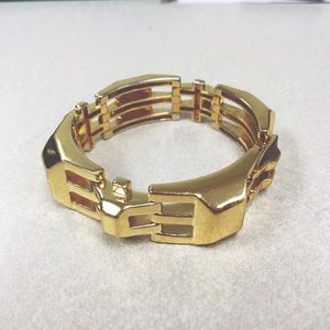 Stella & Dot gold Luxor link bracelet