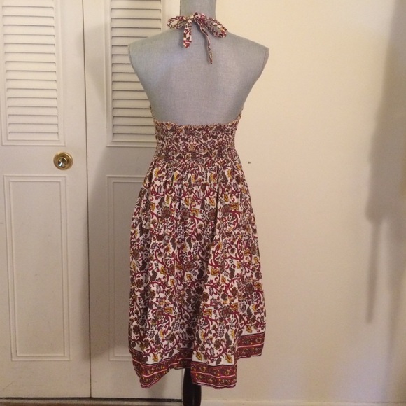 Haltered Floral Sundress - Picture 3 of 4