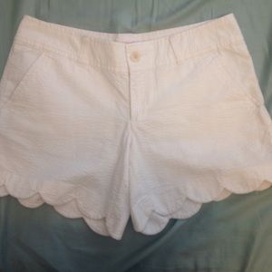 Lilly Pulitzer Scalloped Shorts