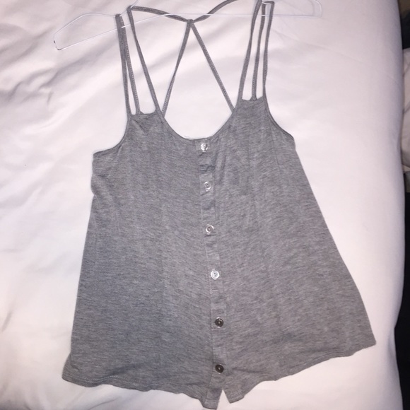 Grey tank top