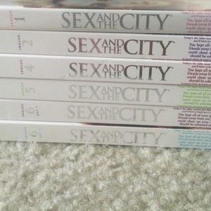 Sex & the City Seasons 1, 2, 4, 5, 6 (parts 1 &2)
